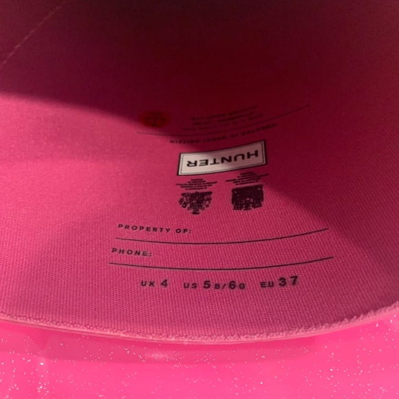 Bubblegum Pink Tall Hunter Boots - Picture 5 of 7